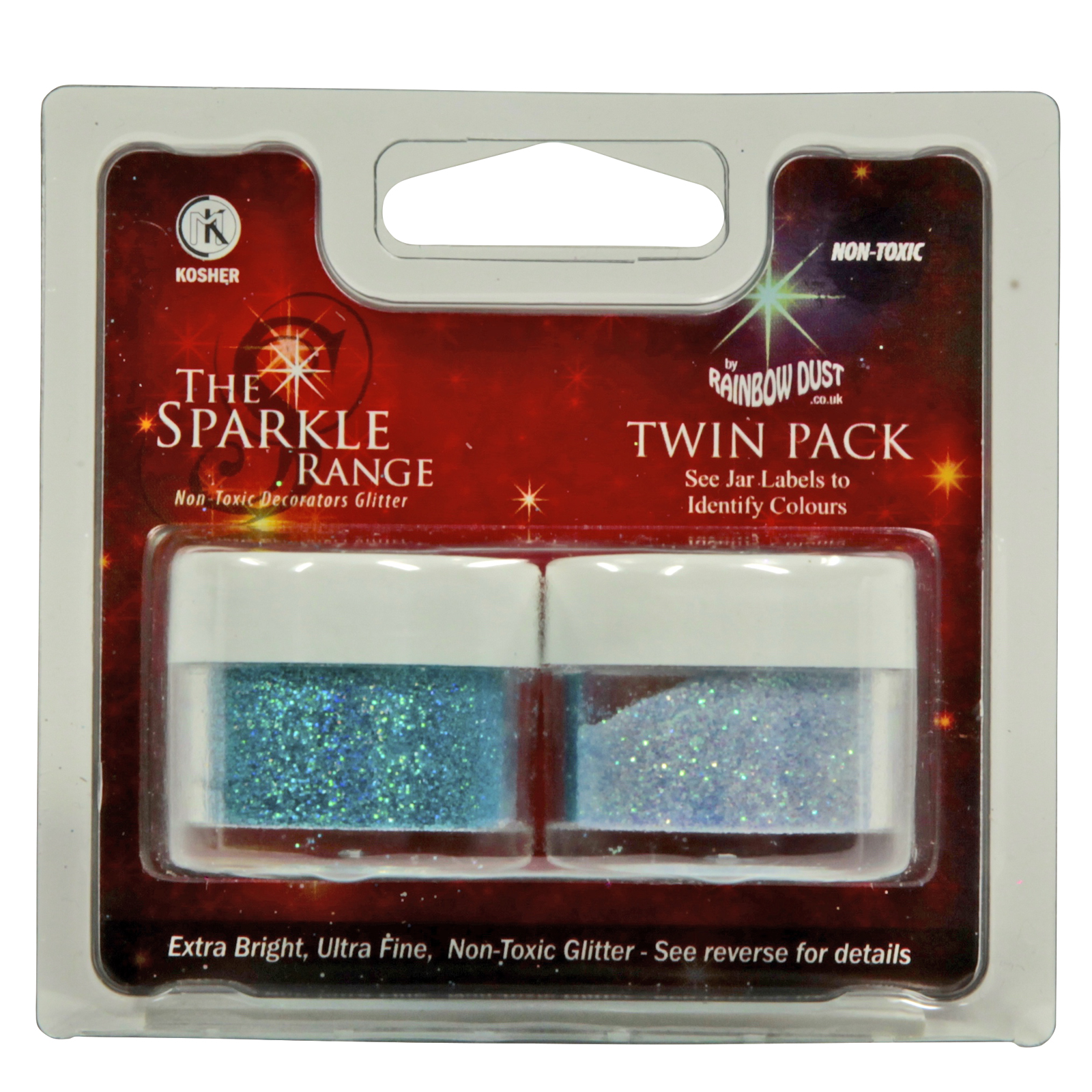 Sparkles Twin Pack Pastel Blue + Hologram Blue Sparkles Twin Pack Pastel Blue + Hologram Blue