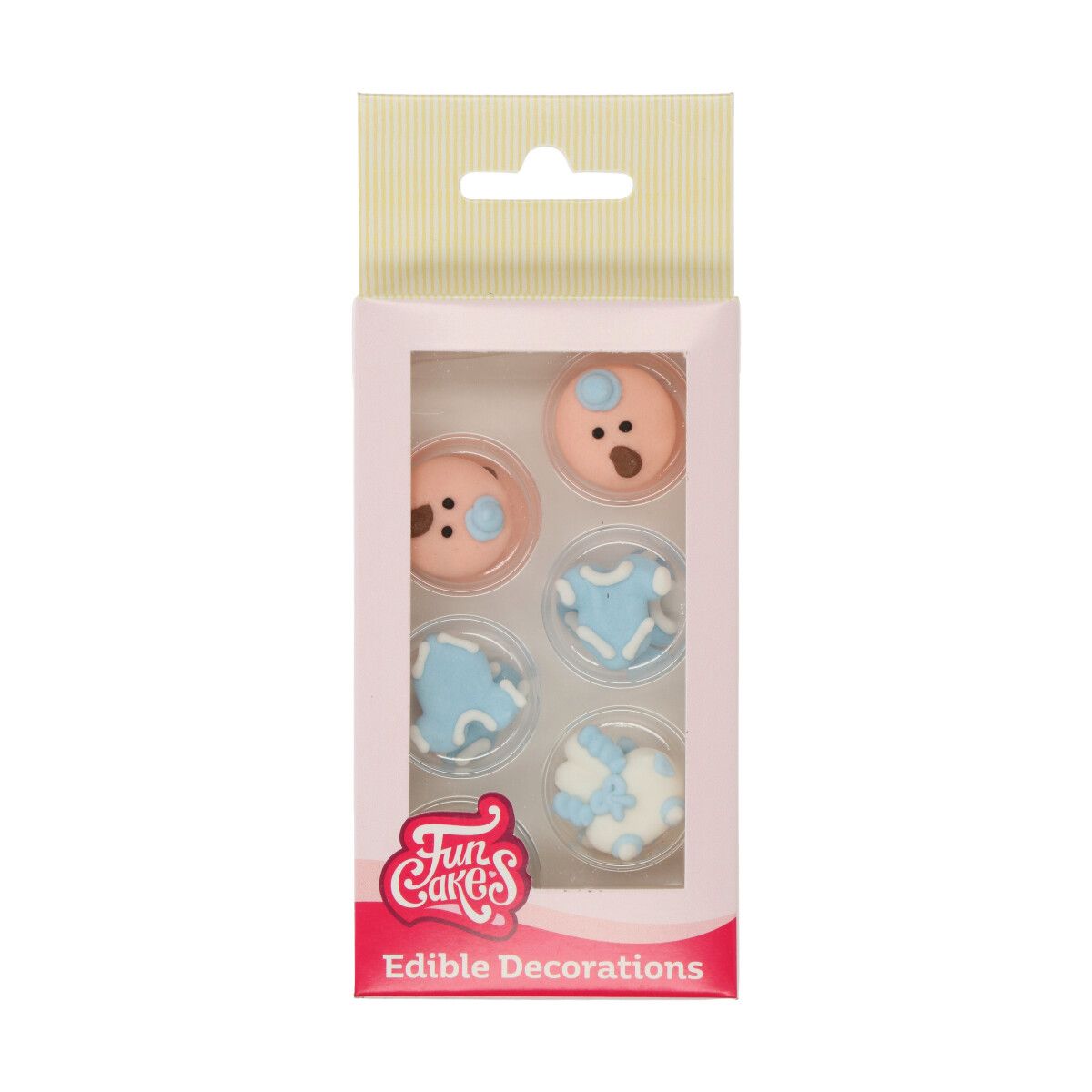 Zuckerdekor Baby Blau Set (12 Teile) Zuckerdekor Baby Blau Set (12 Teile)