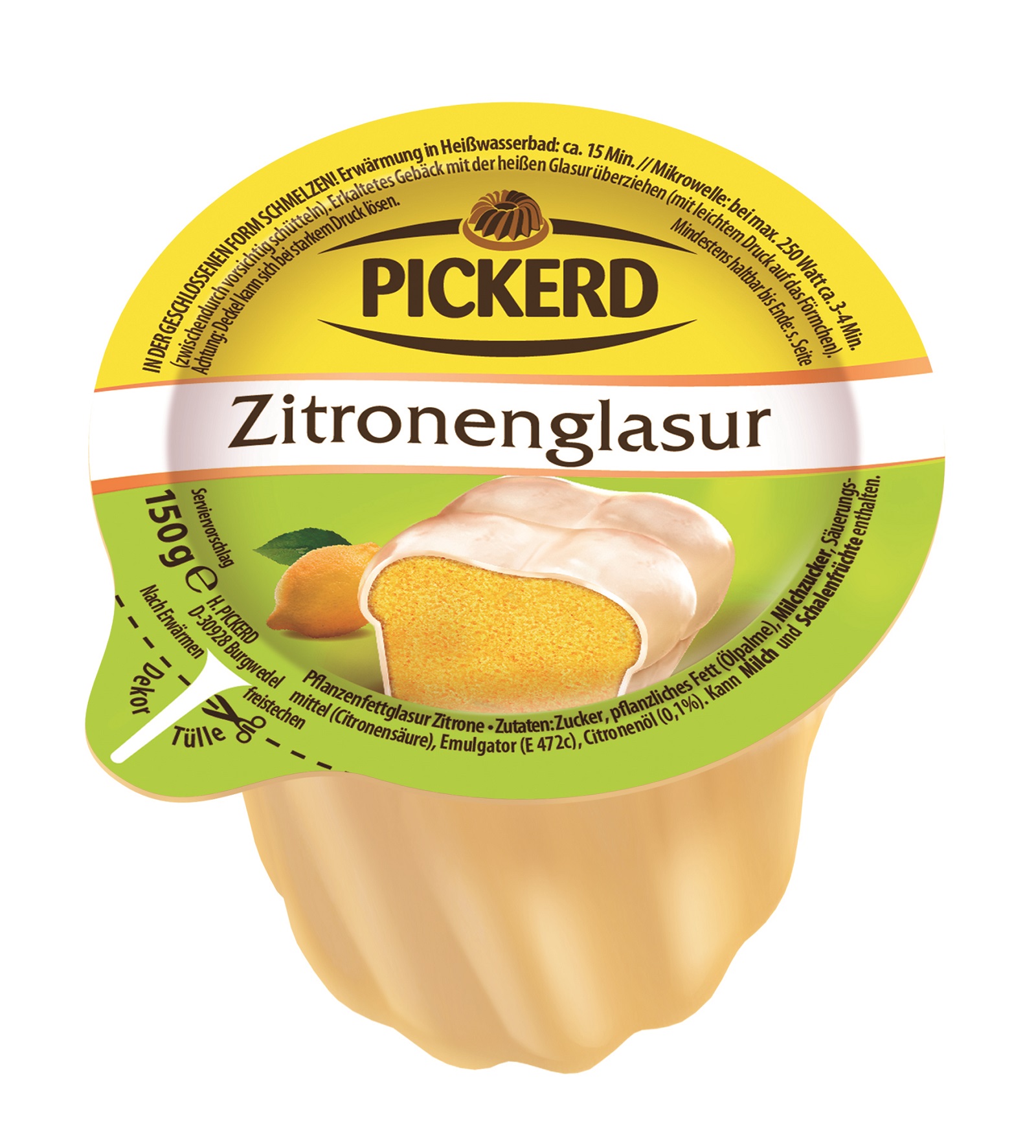 Zitronenglasur 150 g Zitronenglasur 150 g