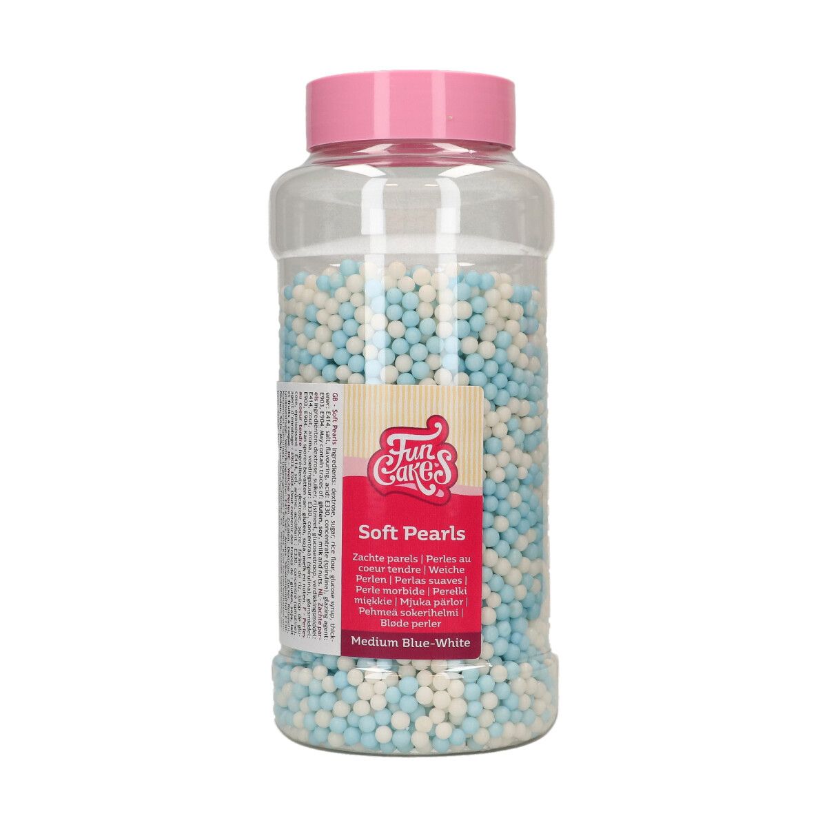 Soft Pearls Medium Blau / Weiß 500 g Soft Pearls Medium Blau / Weiß 500 g