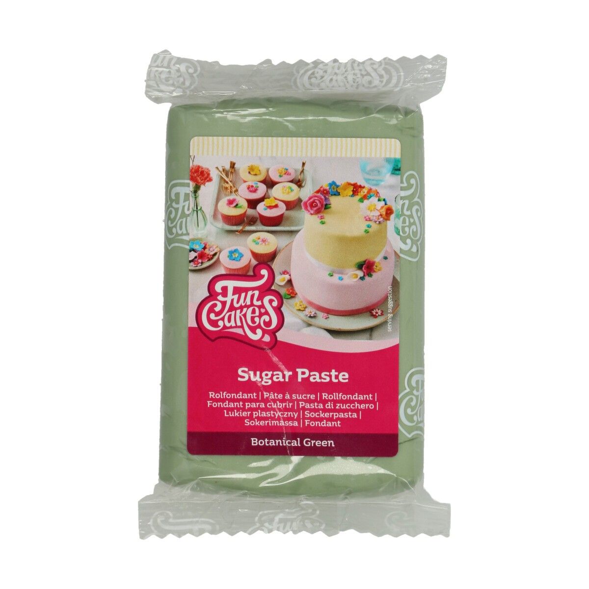 Fondant Botanical Green / Grün 250 g Fondant Botanical Green / Grün 250 g