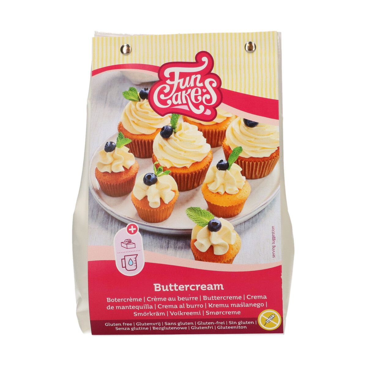 Buttercream Mix 500 g, Glutenfrei Buttercream Mix 500 g, Glutenfrei