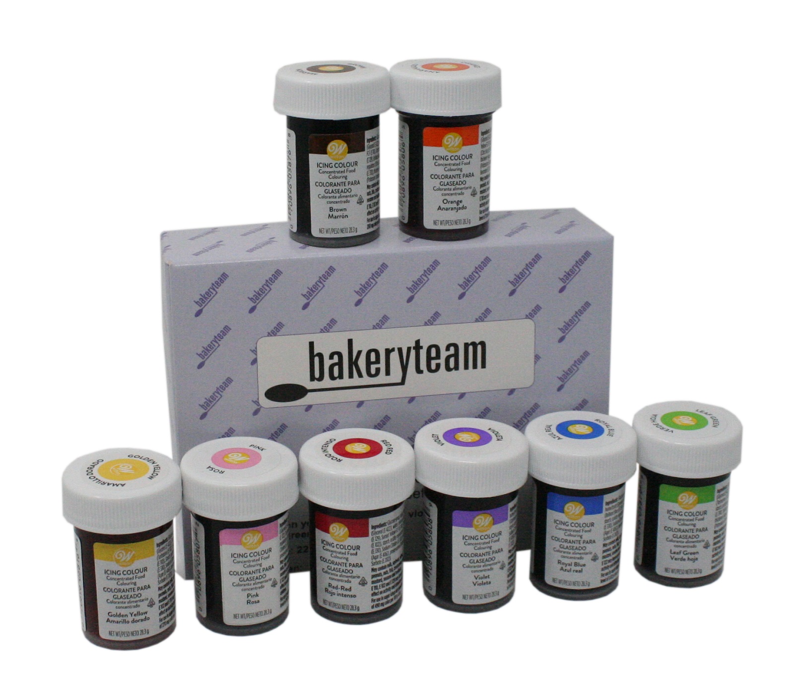 Selection Wilton Glasurfarben Set 8 x 28 g Selection Wilton Glasurfarben Set 8 x 28 g