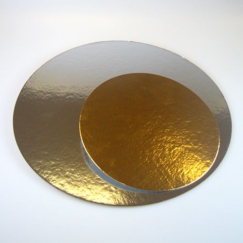 Cake Boards silver/gold Rund 26 cm 3 Stück Cake Boards silver/gold Rund 26 cm 3 Stück