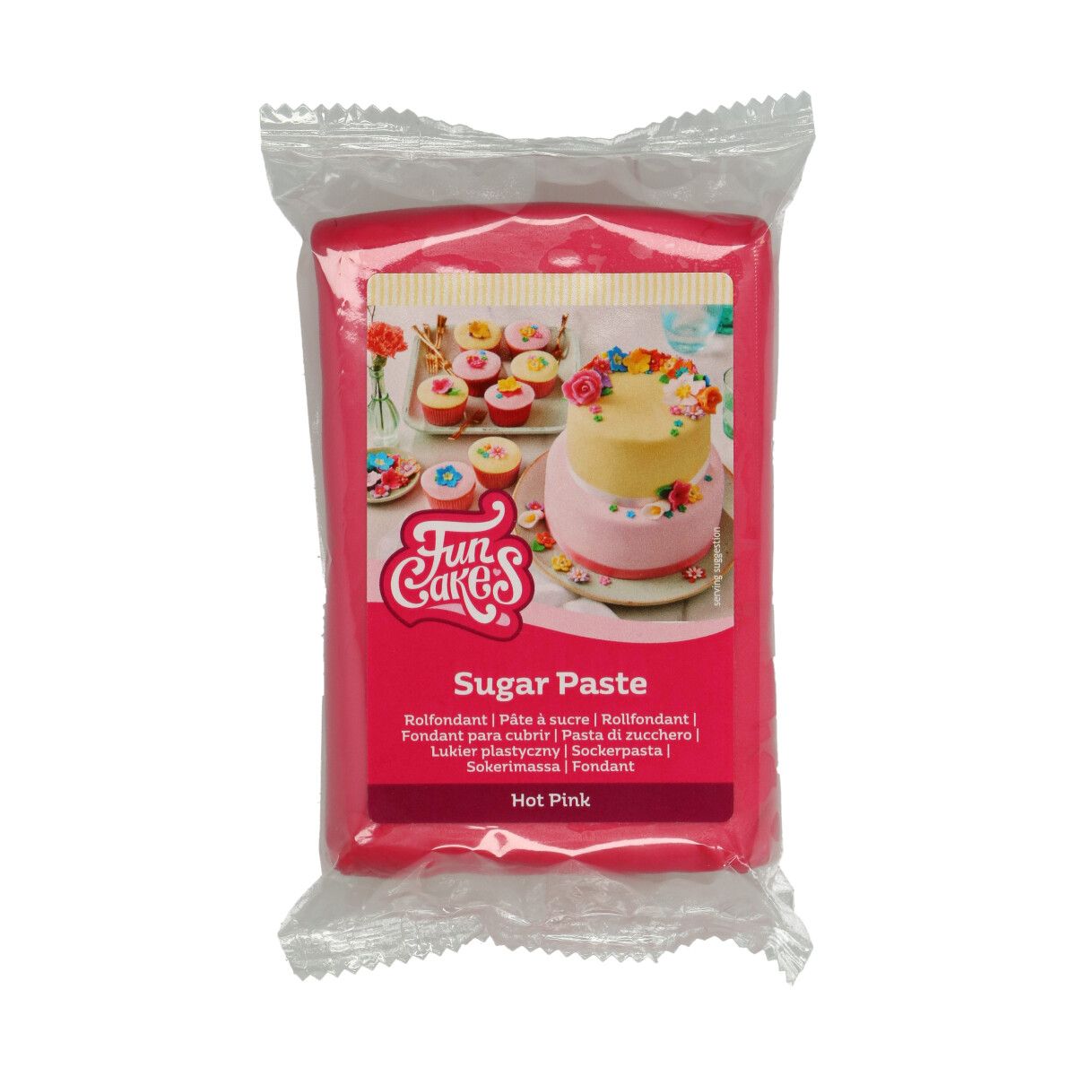 Fondant Hot Pink / Rosa 250 g Fondant Hot Pink / Rosa 250 g