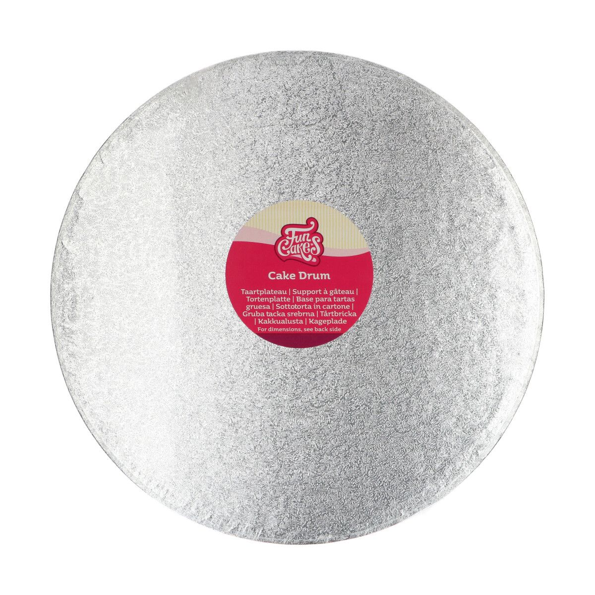 Cake Drum (Tortenplatte) Rund Ø33 cm Cake Drum (Tortenplatte) Rund Ø33 cm