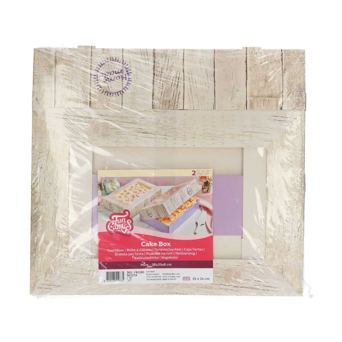 Tortenschachtel - Pure- 36x25x8cm 2er Set Tortenschachtel - Pure- 36x25x8cm 2er Set