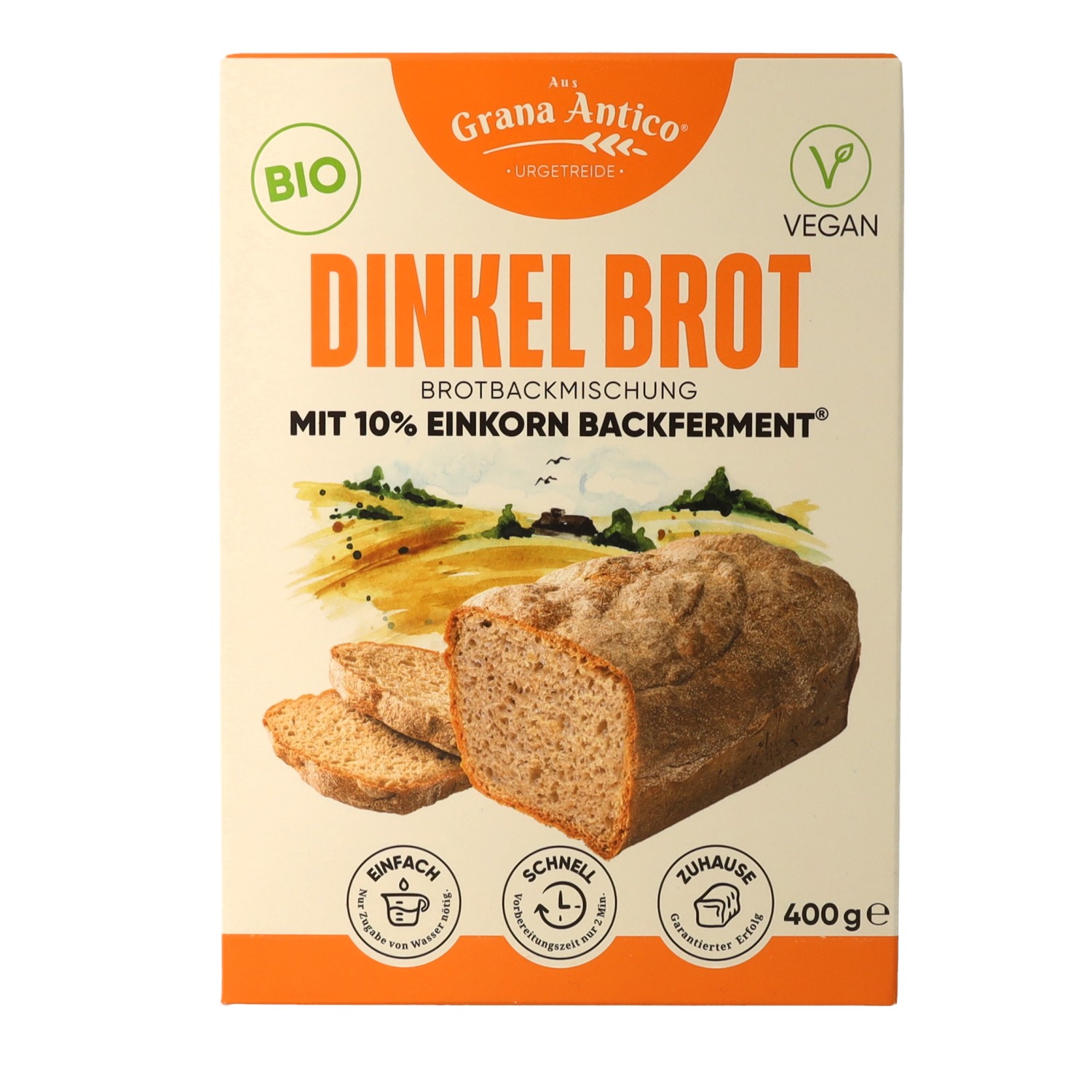 BIO-Dinkel-Backmischung hell 400 g BIO-Dinkel-Backmischung hell 400 g