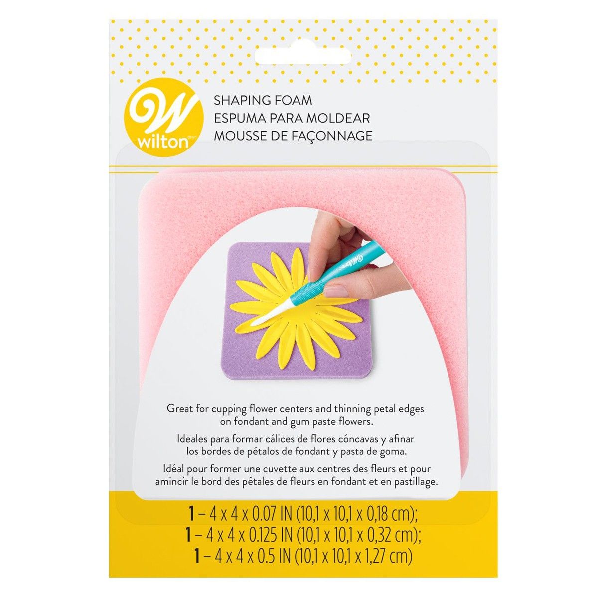 Wilton Modelliermatte aus Schaumgummi Wilton Modelliermatte aus Schaumgummi