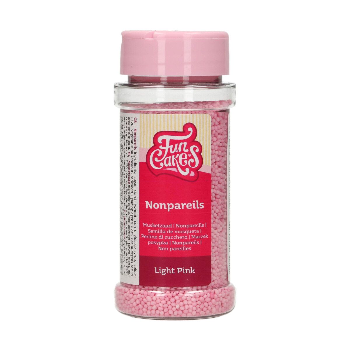 Nonpareils Light Pink / Hellrosa 80 g Nonpareils Light Pink / Hellrosa 80 g