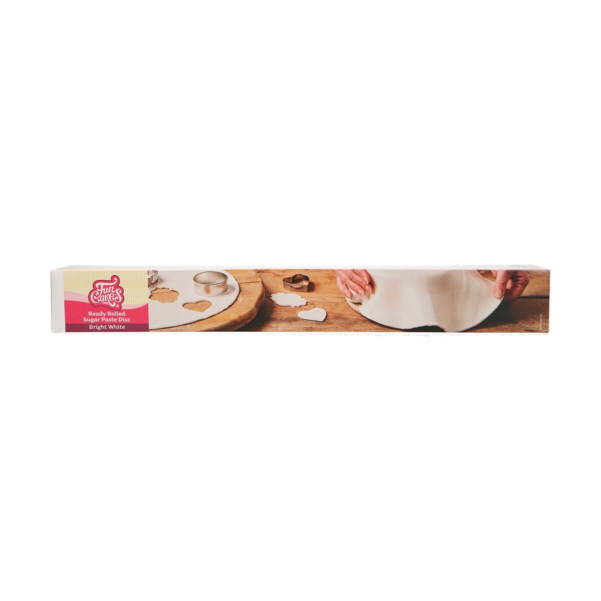 Ausgerollte Fondantdecke Bright White / Weiß 430 g Ausgerollte Fondantdecke Bright White / Weiß 430 g