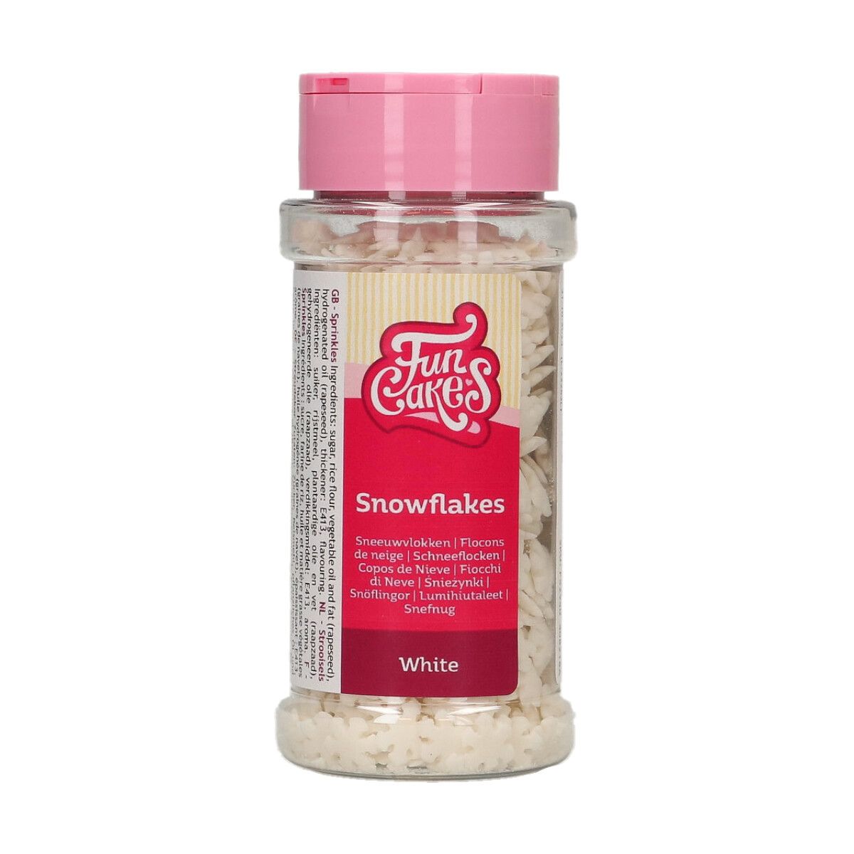 Schneeflocken Weiß 50 g Schneeflocken Weiß 50 g