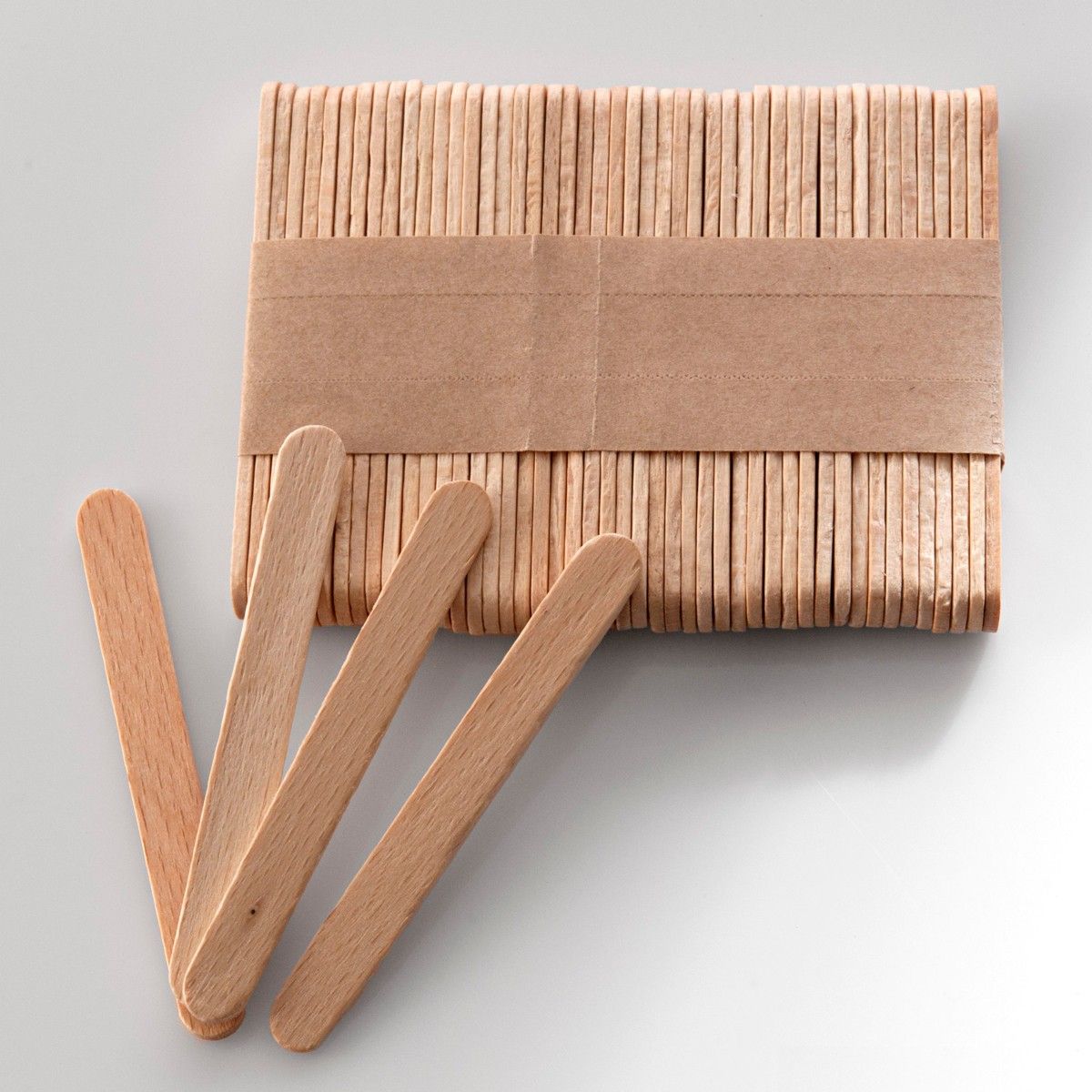 Popsicle Sticks pkg/100 Holzstiele für Eis Popsicle Sticks pkg/100 Holzstiele für Eis