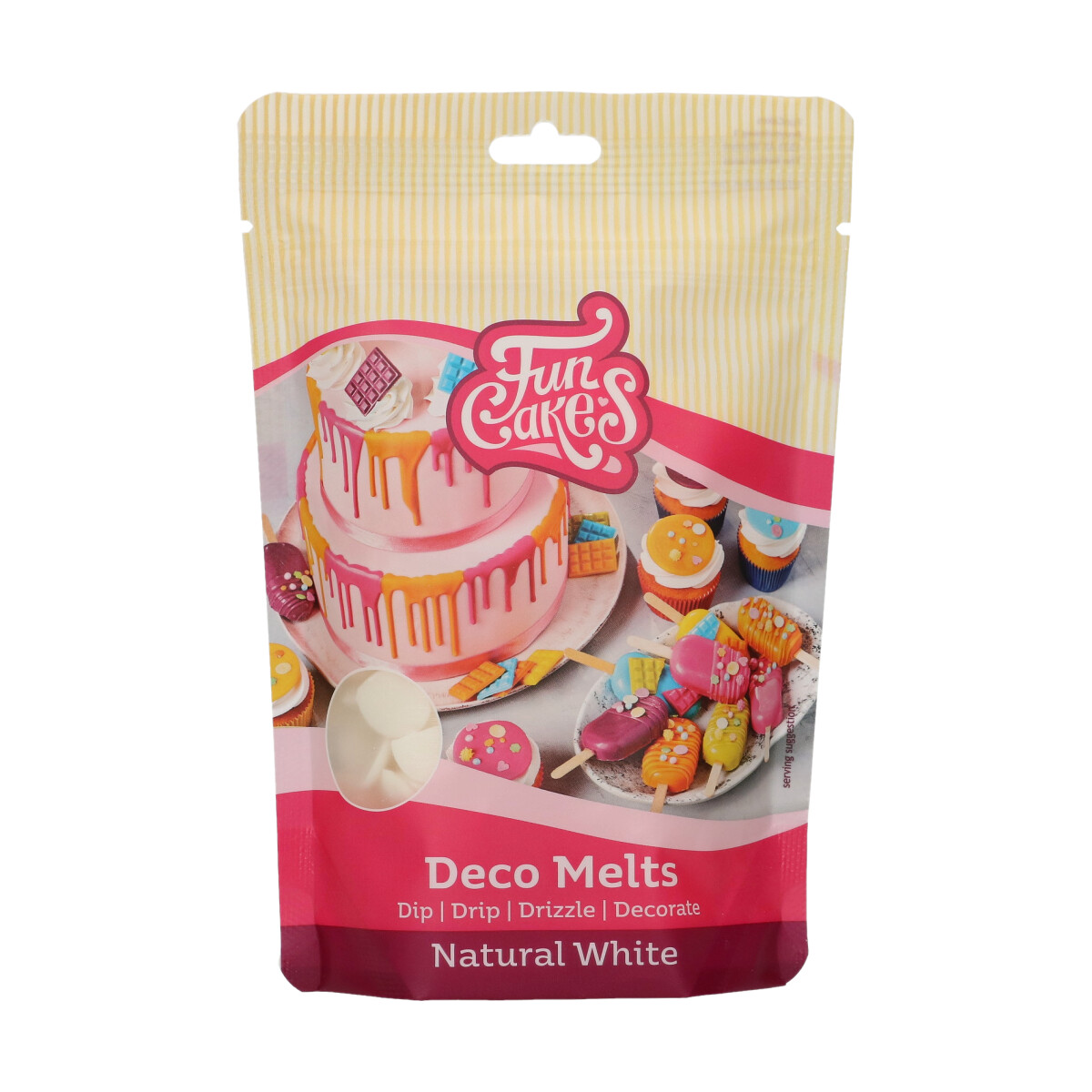 Deco Melts Natural White / Natürliches Weiß 250 g Deco Melts Natural White / Natürliches Weiß 250 g