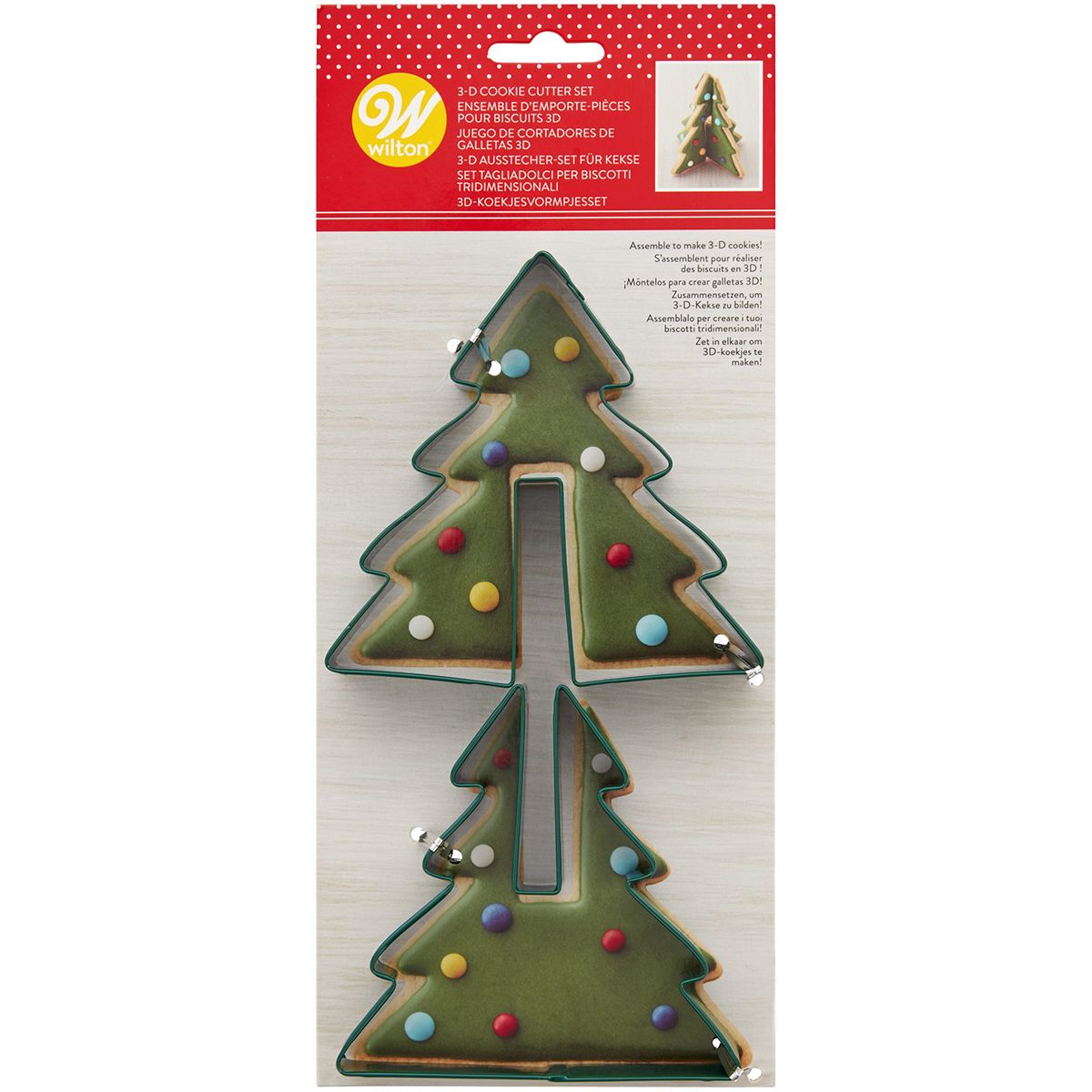 3D Ausstechformen Baum Set/2 3D Ausstechformen Baum Set/2