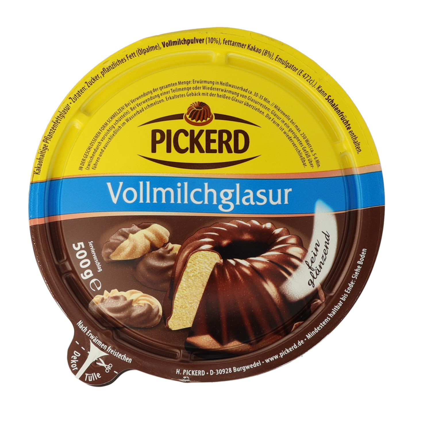 Vollmilchglasur 500 g Vollmilchglasur 500 g