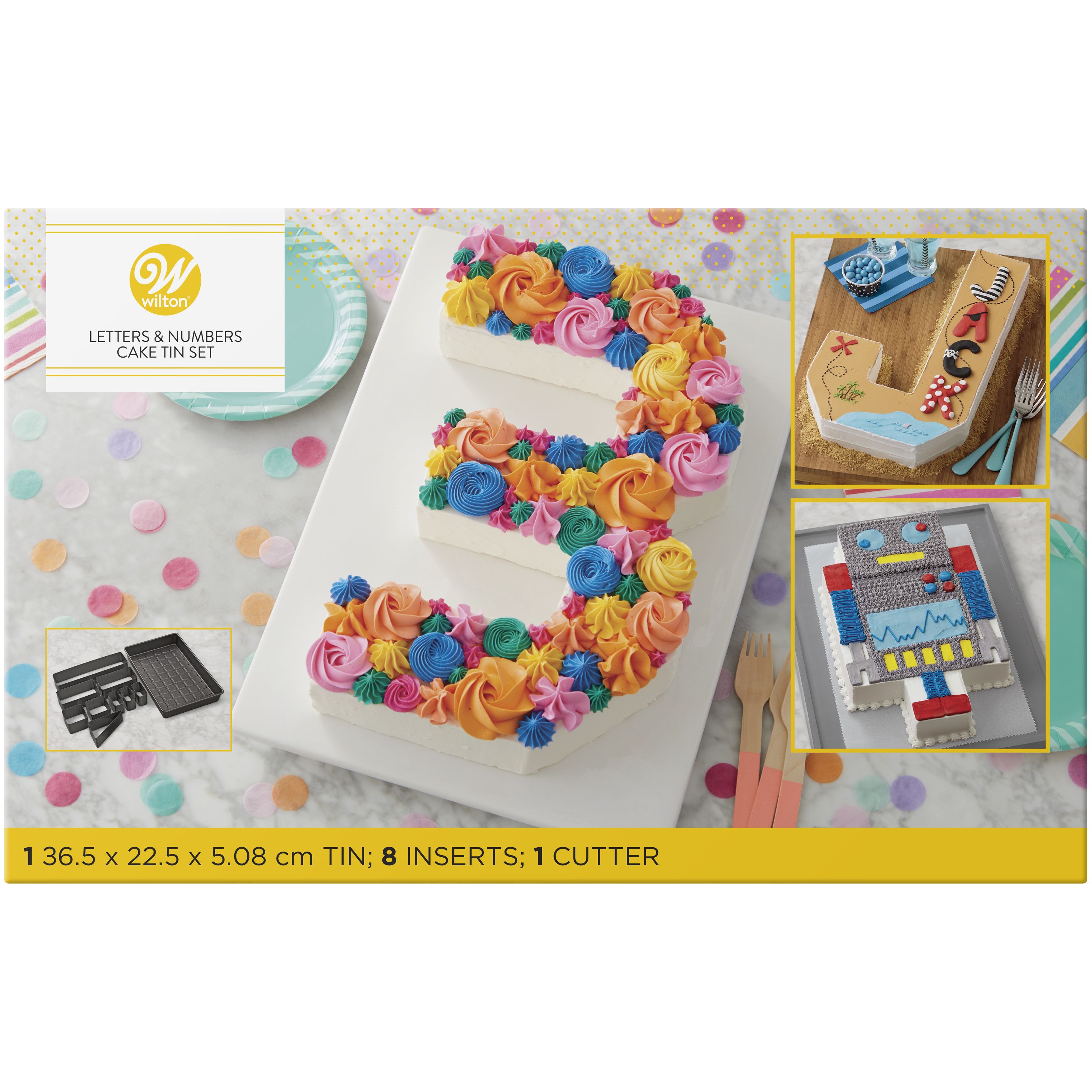 Backform Celebrations Numbers & Letters