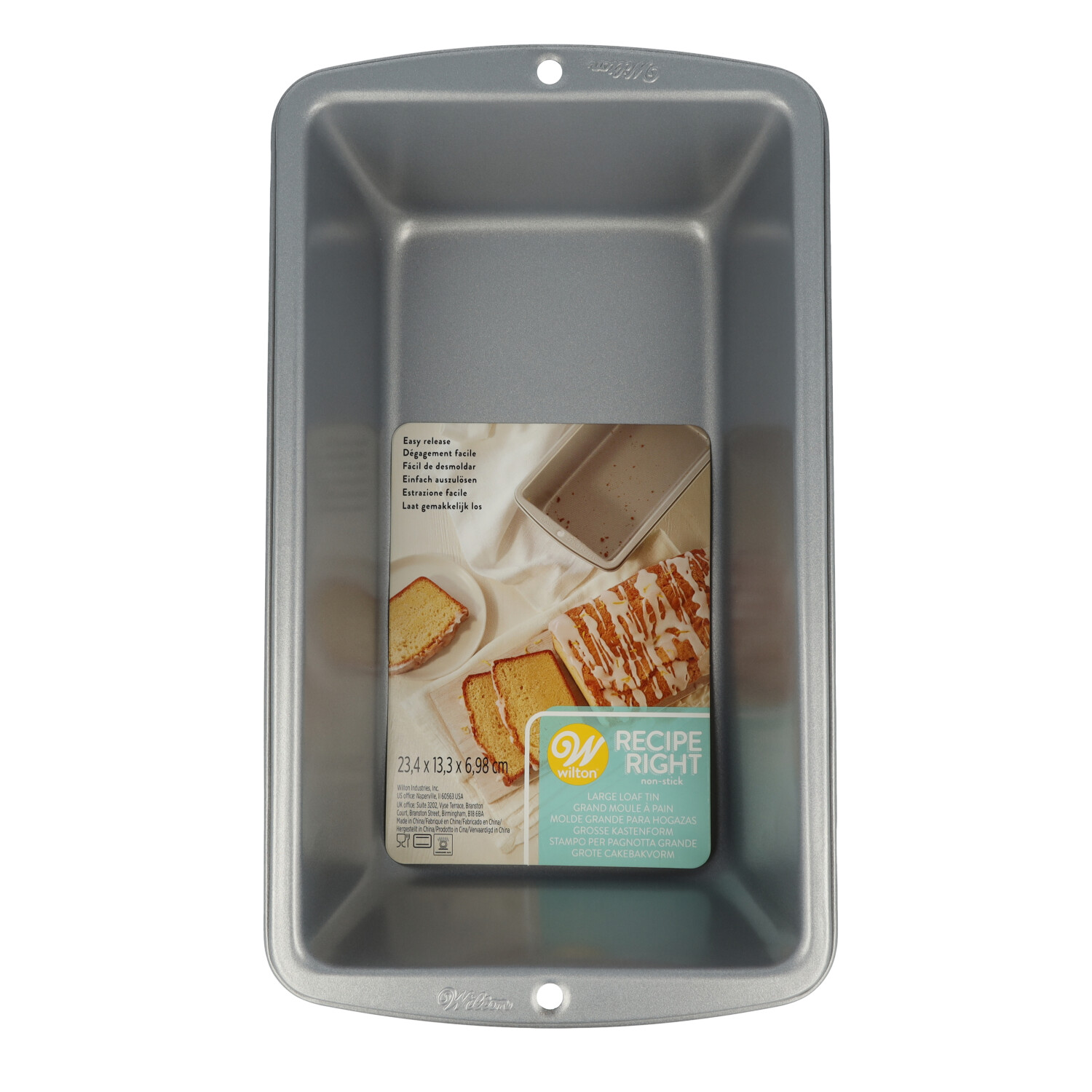 Backform Recipe Right® Large Loaf Pan 23,4x13,3 cm