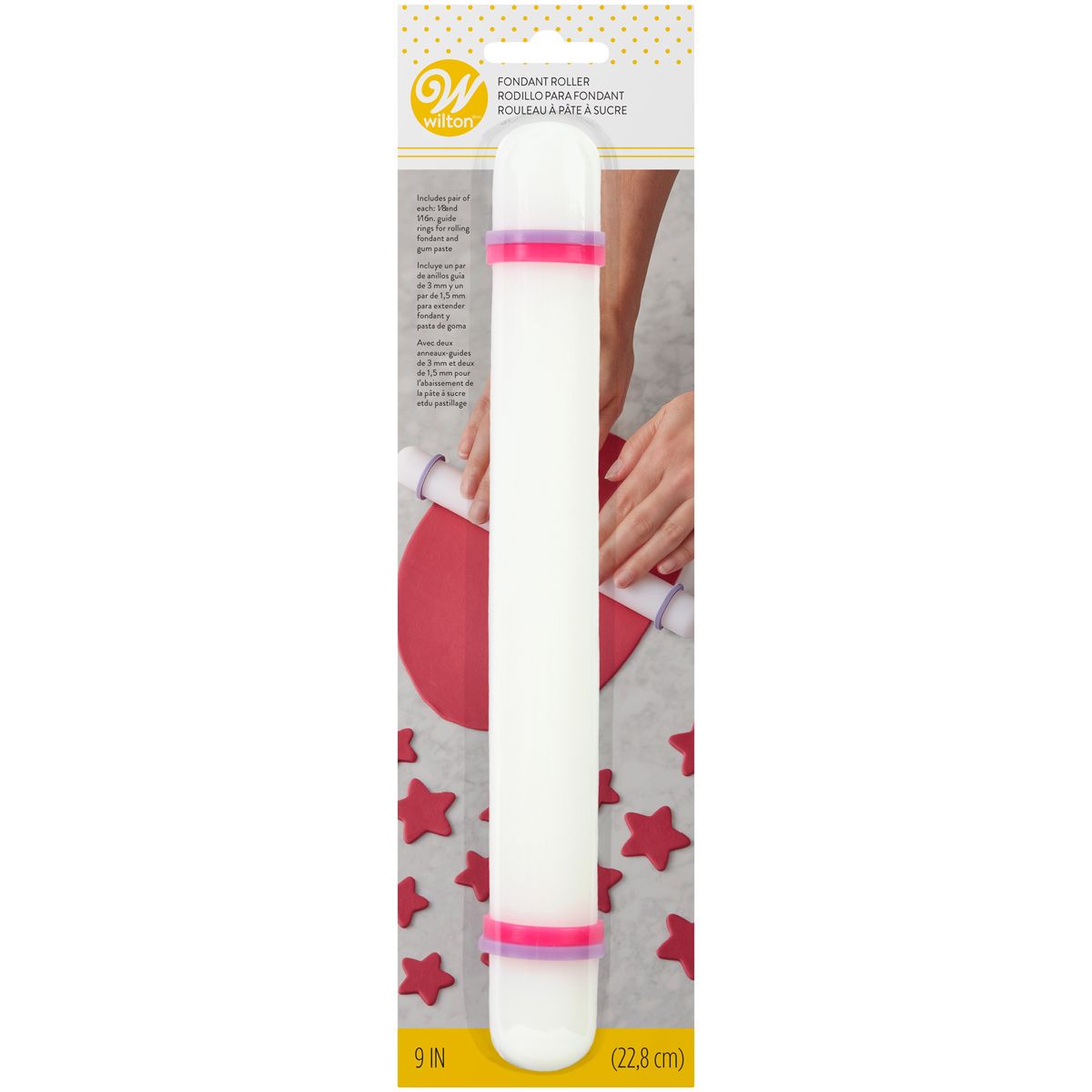 Wilton Teigroller 23 x 2,5 cm