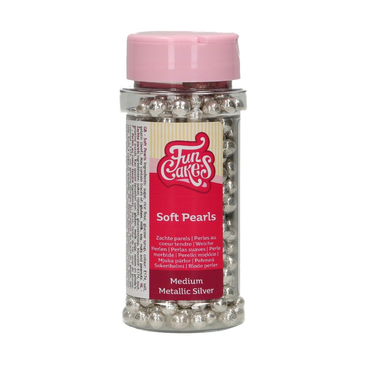 Softpearls Medium Metallic Silber 55 g Softpearls Medium Metallic Silber 55 g