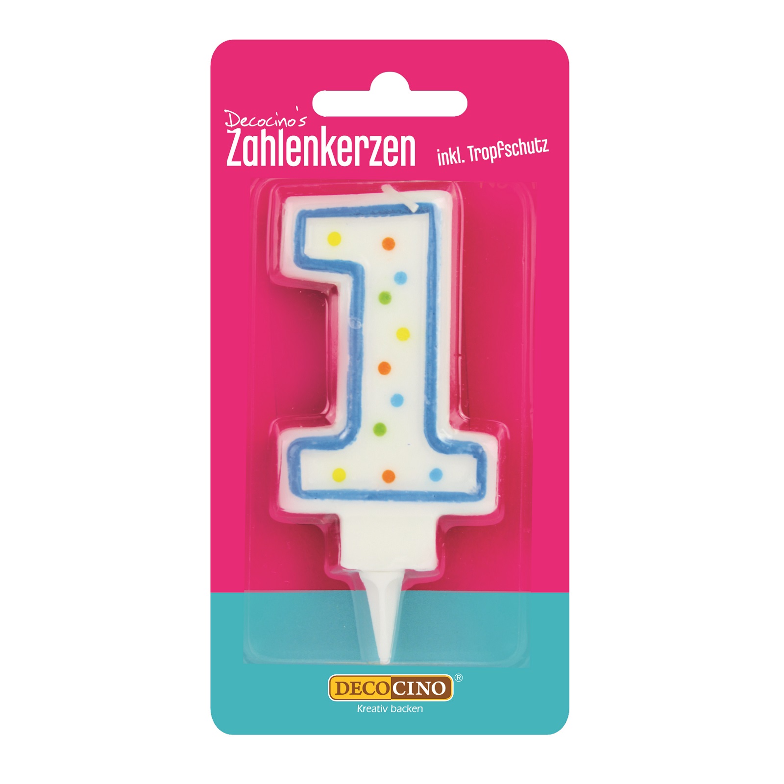 Zahlenkerze 1 Zahlenkerze 1