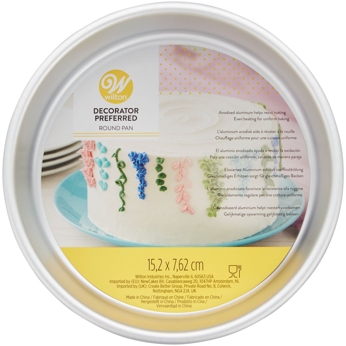 Backform Decorator Preferred Deep Round 15x7,5cm