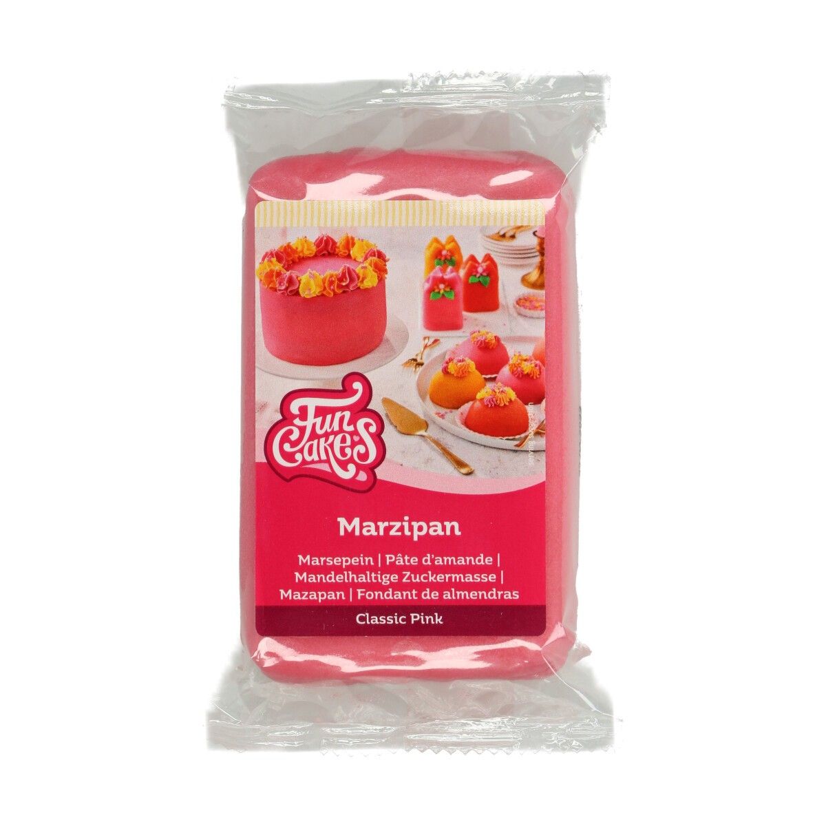 Mandelhaltige Zuckermasse Classic Pink / Rosa 250 g Mandelhaltige Zuckermasse Classic Pink / Rosa 250 g